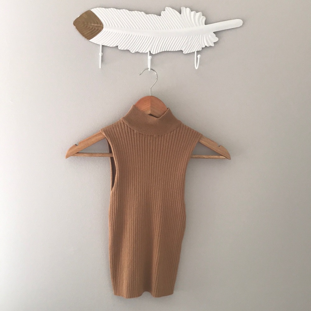 Rue21 Tan Turtleneck tank top
